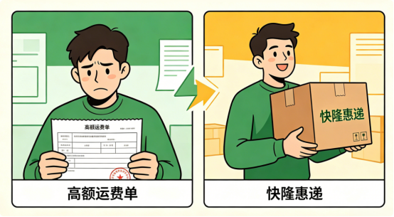 2026 避坑 + 省钱全攻略，快隆惠递帮你省下一半钱