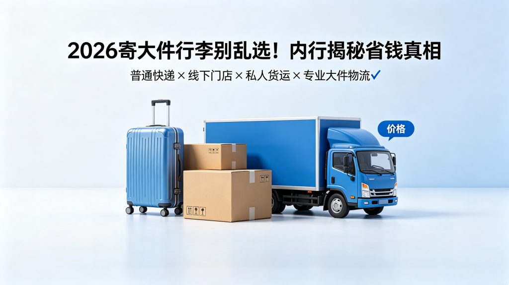 2026寄大件行李别乱选！内行揭秘：普通人不知道的省钱真相 | 快隆惠递