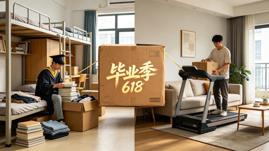 毕业寄行李运费太高？618退货也要上门取件？大件物流省钱，一个快隆惠递全搞定