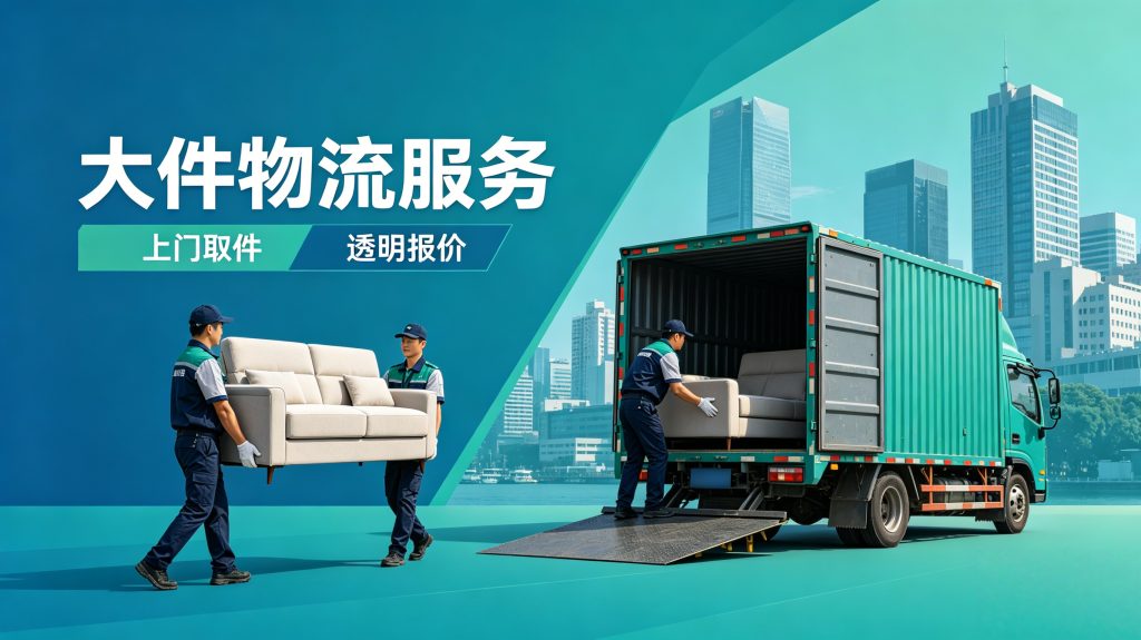 上门取件+透明报价，大件物流的下一站拼的是服务