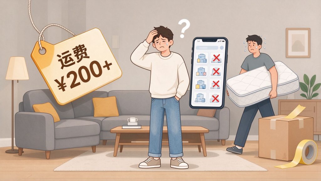 大件退货太贵?用快隆惠递运费5折起，上门取件不用跑网点