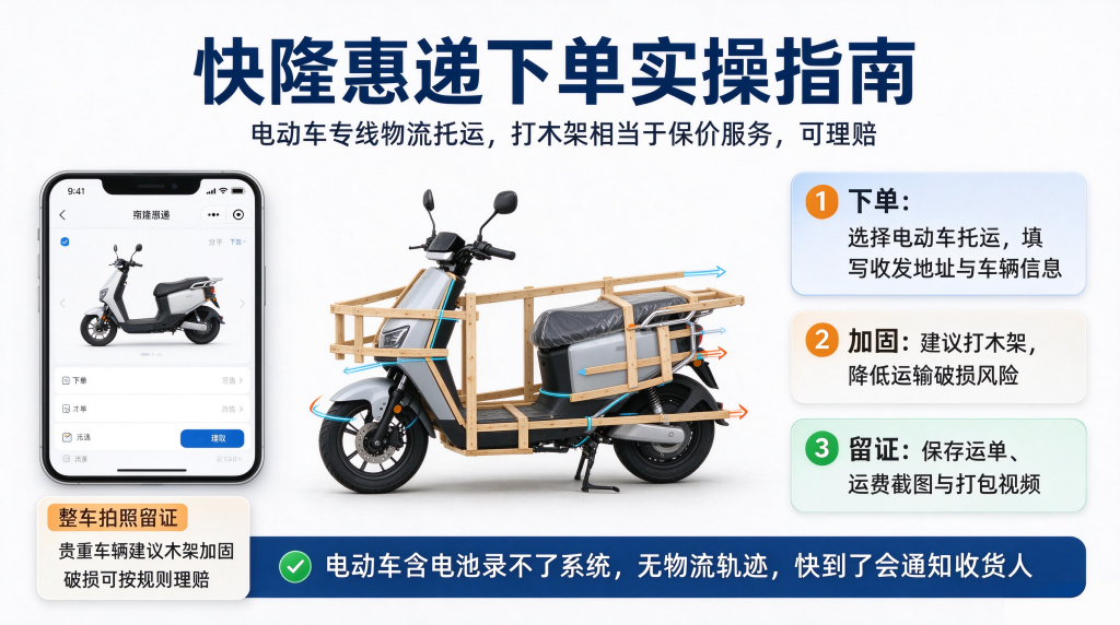 网购电动车退货遭快递拒收！带电池整车退货实操教程